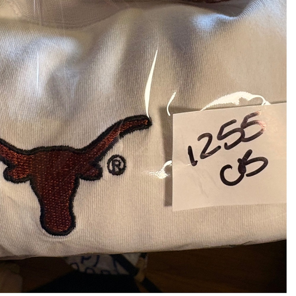 Colosseum Turtleneck Men M White Good Texas Longhorns Embroidered NCAA Top - Picture 11 of 11